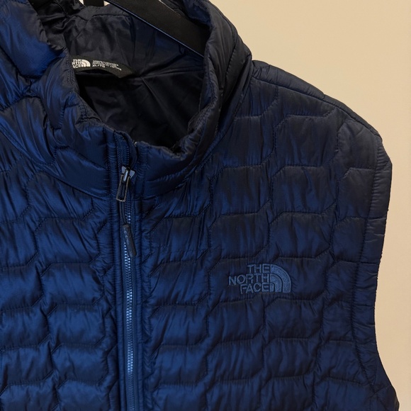 North Face Navy Mens Vest XL - Picture 3 of 9